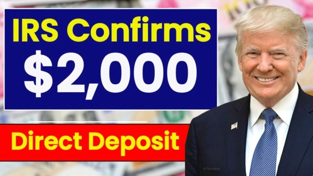 $2,000 Direct Deposit